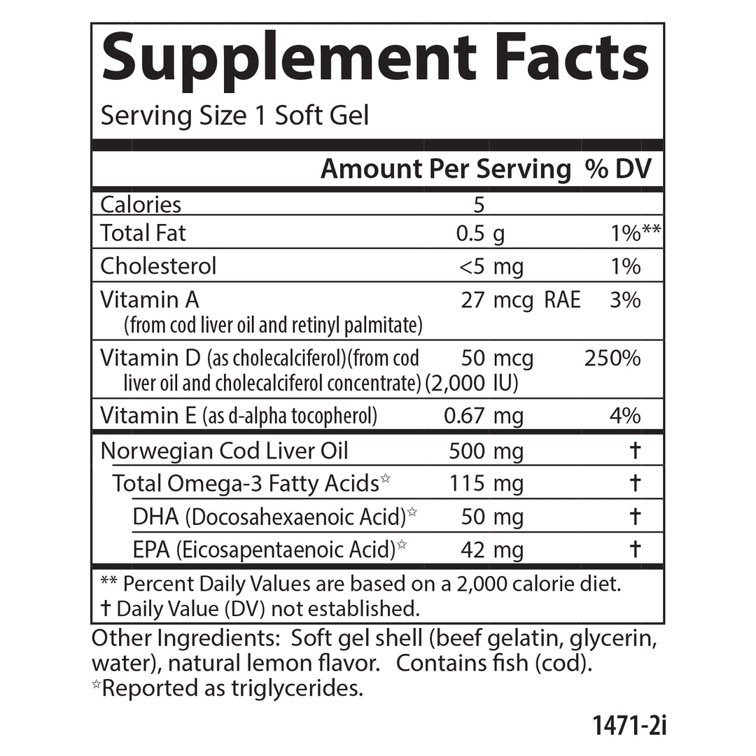 Solar D Gems® 2,000 IU (50 mcg)