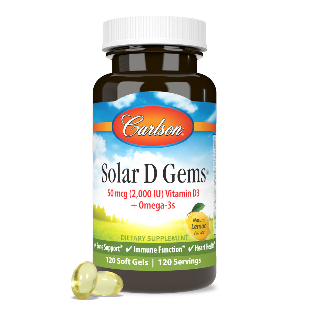 Solar D Gems® 2,000 IU (50 mcg)