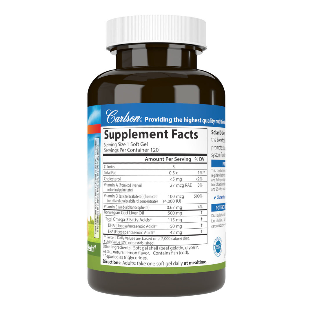Solar D Gems® 4,000 IU (100 mcg)