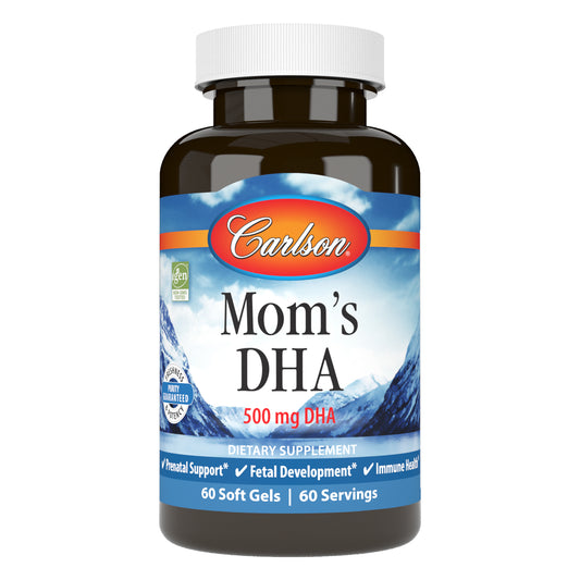 During pregnancy, DHA supports healthy brain function and mood in moms and promotes healthy brain and vision development in growing children. sku_1560-UPC dha supplement pregnancy
