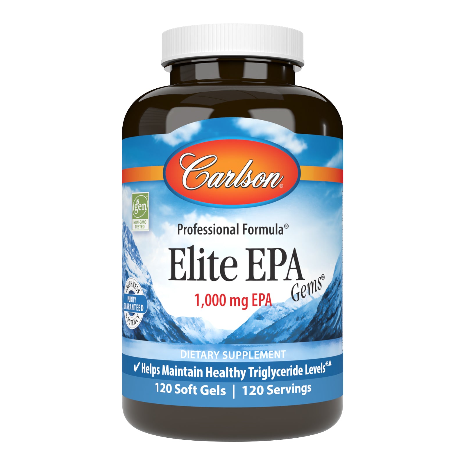 Professional Formula Elite EPA 1000 mg Soft Gels | Carlson Labs