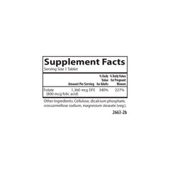 Folic Acid 800 mcg
