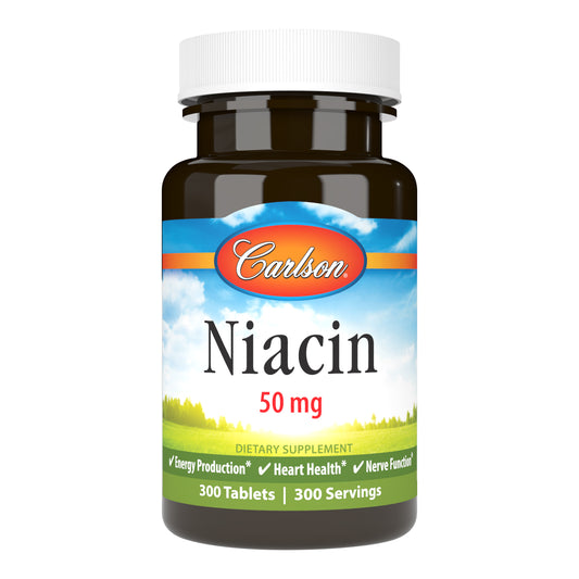 Niacin (vitamin B3) 50 mg is an essential B vitamin that's important for properly metabolizing fats and fat-like substances. sku_2763-UPC