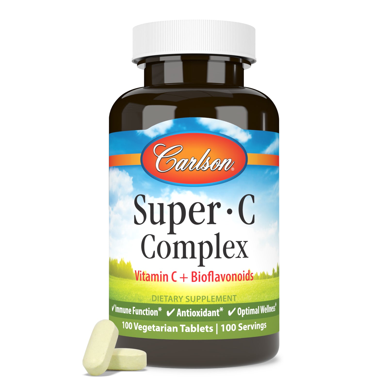 Super C Complex | Vitamin C + Bioflavonoids | Immune Support