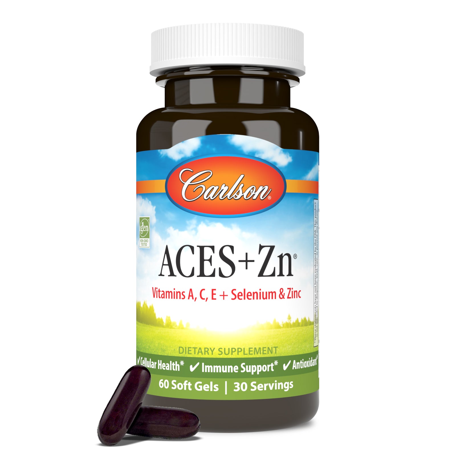 AMYABLE CERAEARTH50 健康アクセサリー Immunity Defense: ACES + Zn Multivitamin with Zinc and Selenium