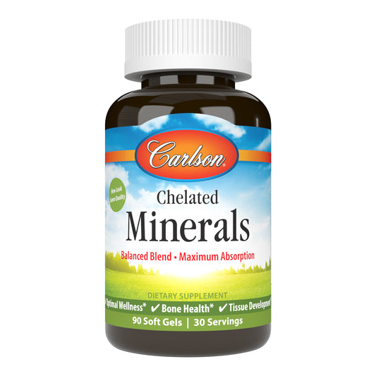 Minerals play a critical role in supporting every system in our body, so it's important we maintain a healthy amount of each. 