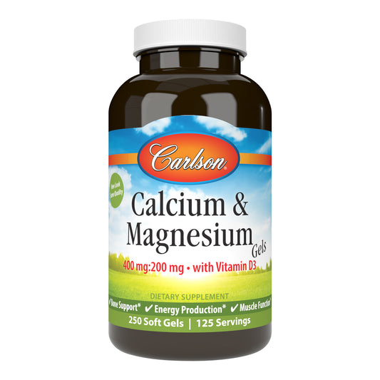 When magnesium is supplemented with calcium in a 2:1 ratio, our bones undergo stronger calcification, helping to keep them healthy and strong. sku_5172-UPC calcium and magnesium relationship, calcium mag, calcium liquid gels