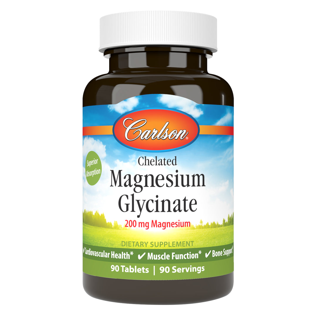 Chelated Magnesium Glycinate 200 mg