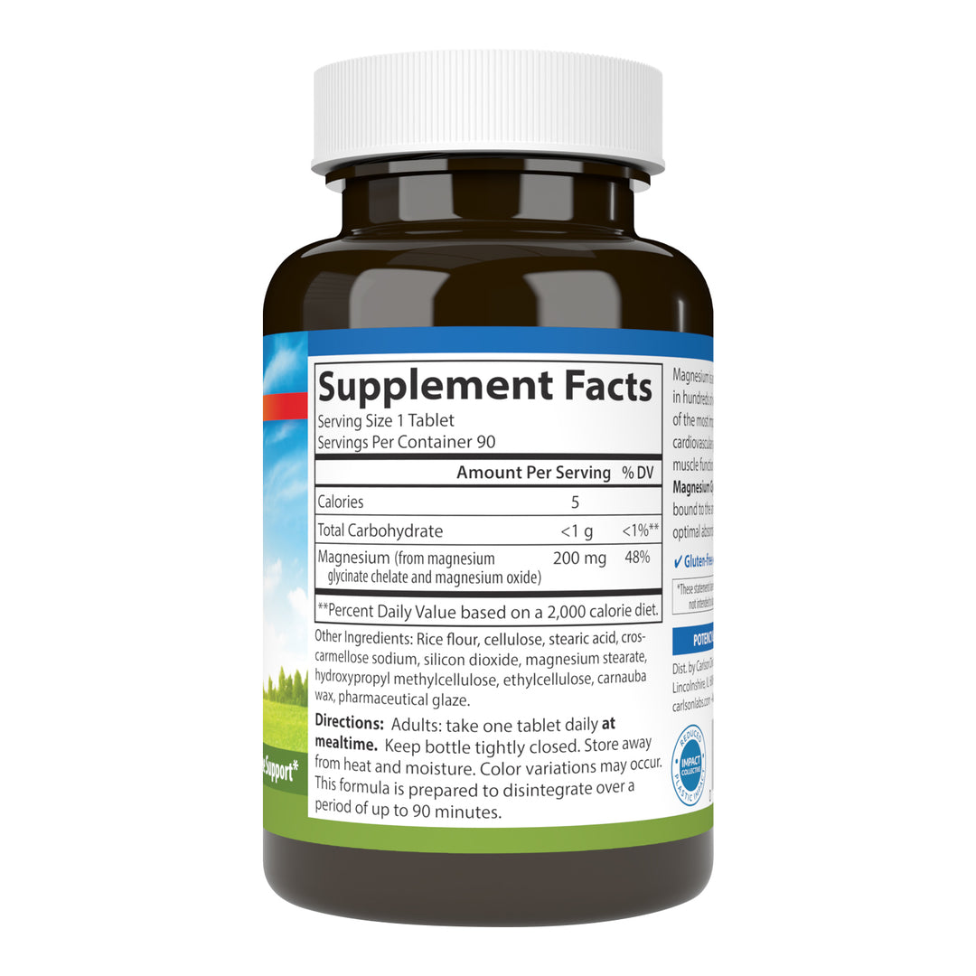 Chelated Magnesium Glycinate 200 mg