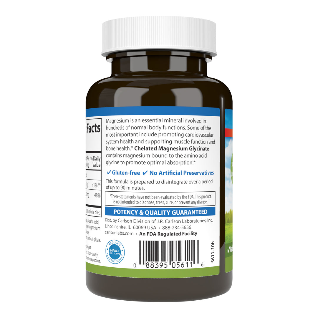 Chelated Magnesium Glycinate 200 mg