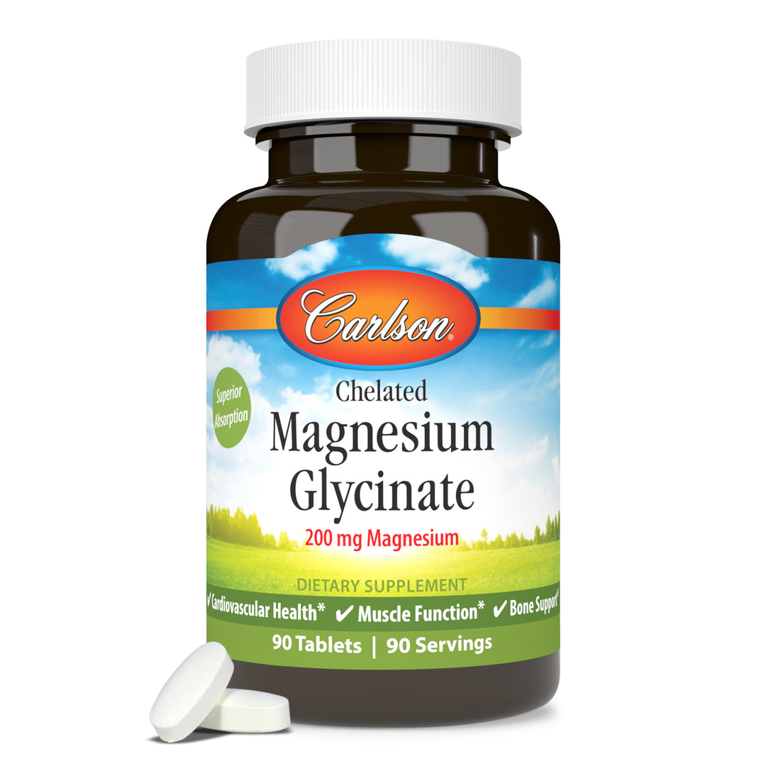 Chelated Magnesium Glycinate 200 mg