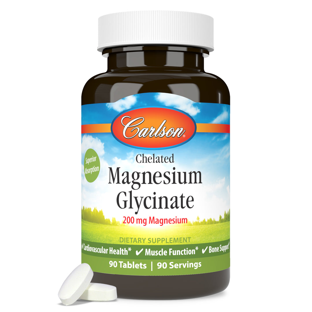 Chelated Magnesium Glycinate 200 mg