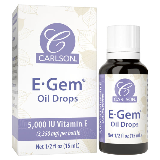 E-Gem Oil Drops provide vitamin E to help moisturize and hydrate our skin, leaving it looking and feeling softer. sku_0600-UPC vitamin e drops, oil drops