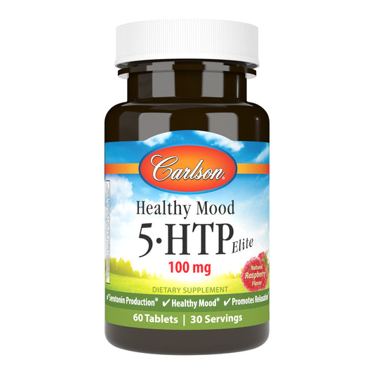 Healthy Mood 5-HTP Elite is a feel good formula that supports balanced serotonin levels, providing a sense of well-being and promoting a healthy mood. 