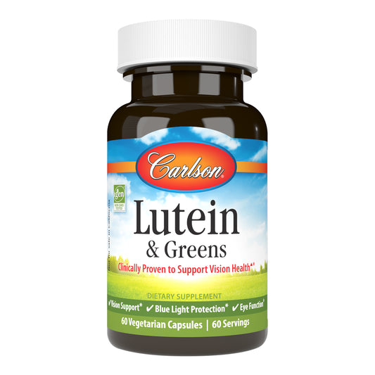 Lutein & Greens provides lutein and naturally occurring zeaxanthin in a base of kale and spirulina.  sku_8666