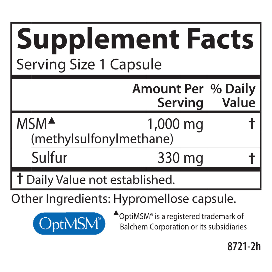 MSM Sulfur