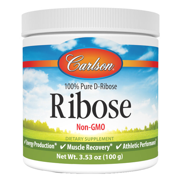 l carnitine and d ribose Powder, by Carlson Labs, 3.53 oz carbon sugar thats important I'll take a B12 Healthcare Rho Nutrition:CoQ10 (Supports Heart & Cellular Energy Production)