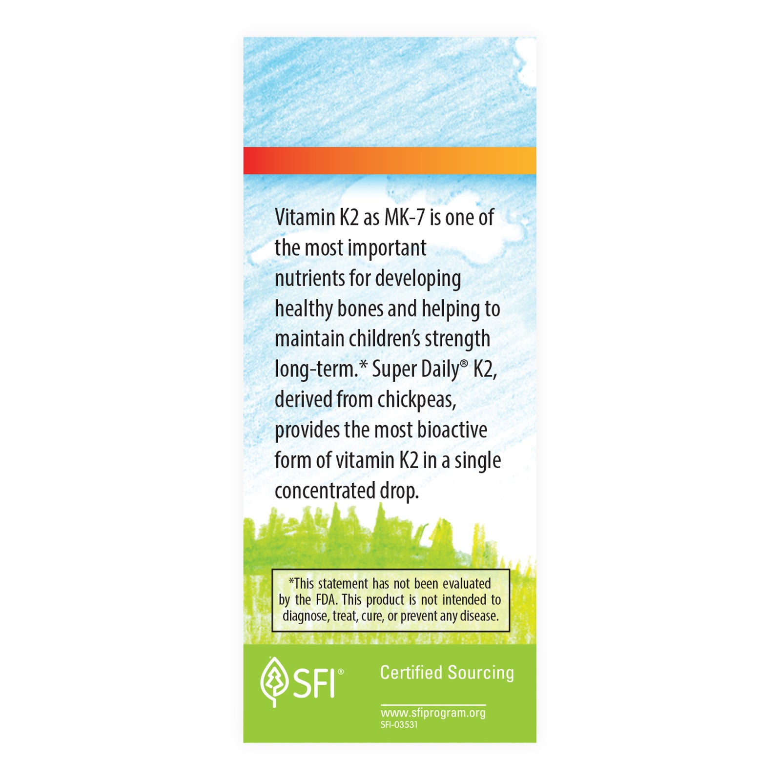 Kid's Super Daily K2 | 22.5 mcg | Liquid Vitamin K Drops