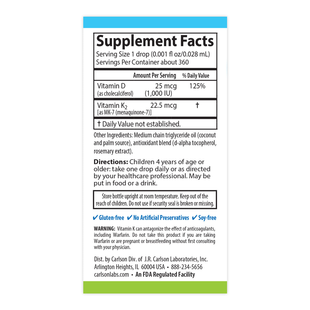 Kid's Super Daily® D3 + K2