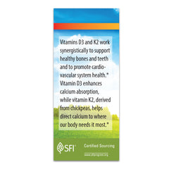 Super Daily® D3 + K2 2,000 IU (50 mcg) & 45 mcg