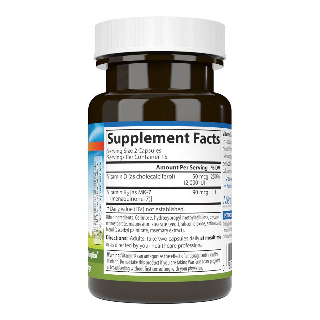 Vitamin D3 + K2