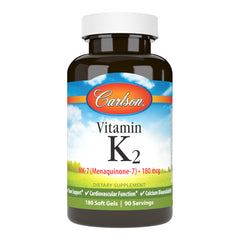 Vitamin K2 as MK-7 180 mcg