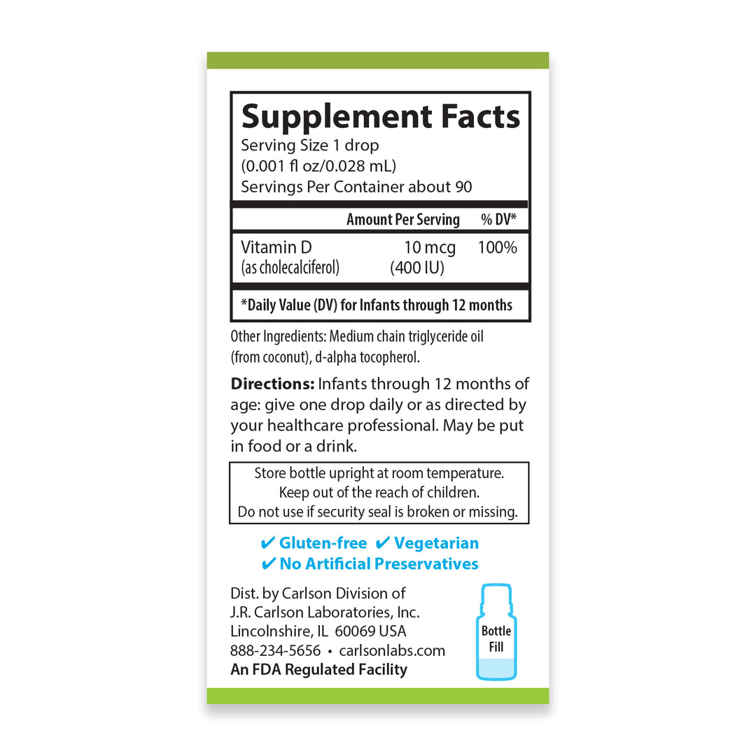 Baby's Plant-Based Super Daily® D3