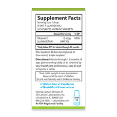 Baby's Plant-Based Super Daily® D3 400 IU (10 mcg)