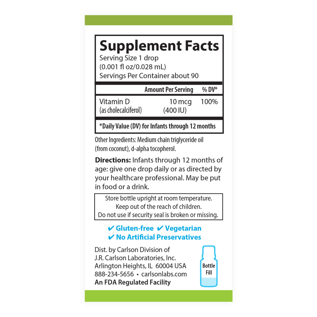 Baby's Plant-Based Super Daily® D3