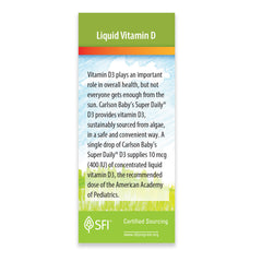 Baby's Plant-Based Super Daily® D3 400 IU (10 mcg)