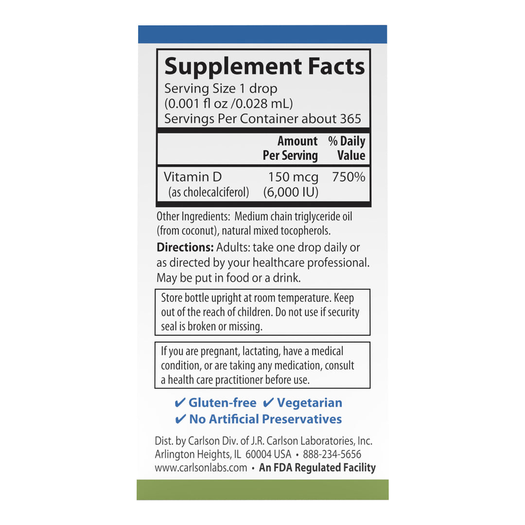 Super Daily® D3 6,000 IU (150 mcg)