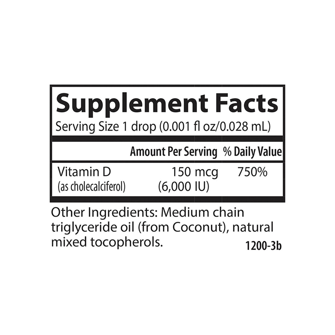 Super Daily® D3 6,000 IU (150 mcg)