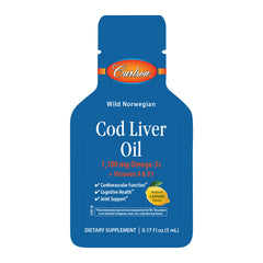 Cod Liver Oil Grab + Go Packs, Box