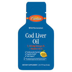 Cod Liver Oil Grab + Go Packs, Pouch