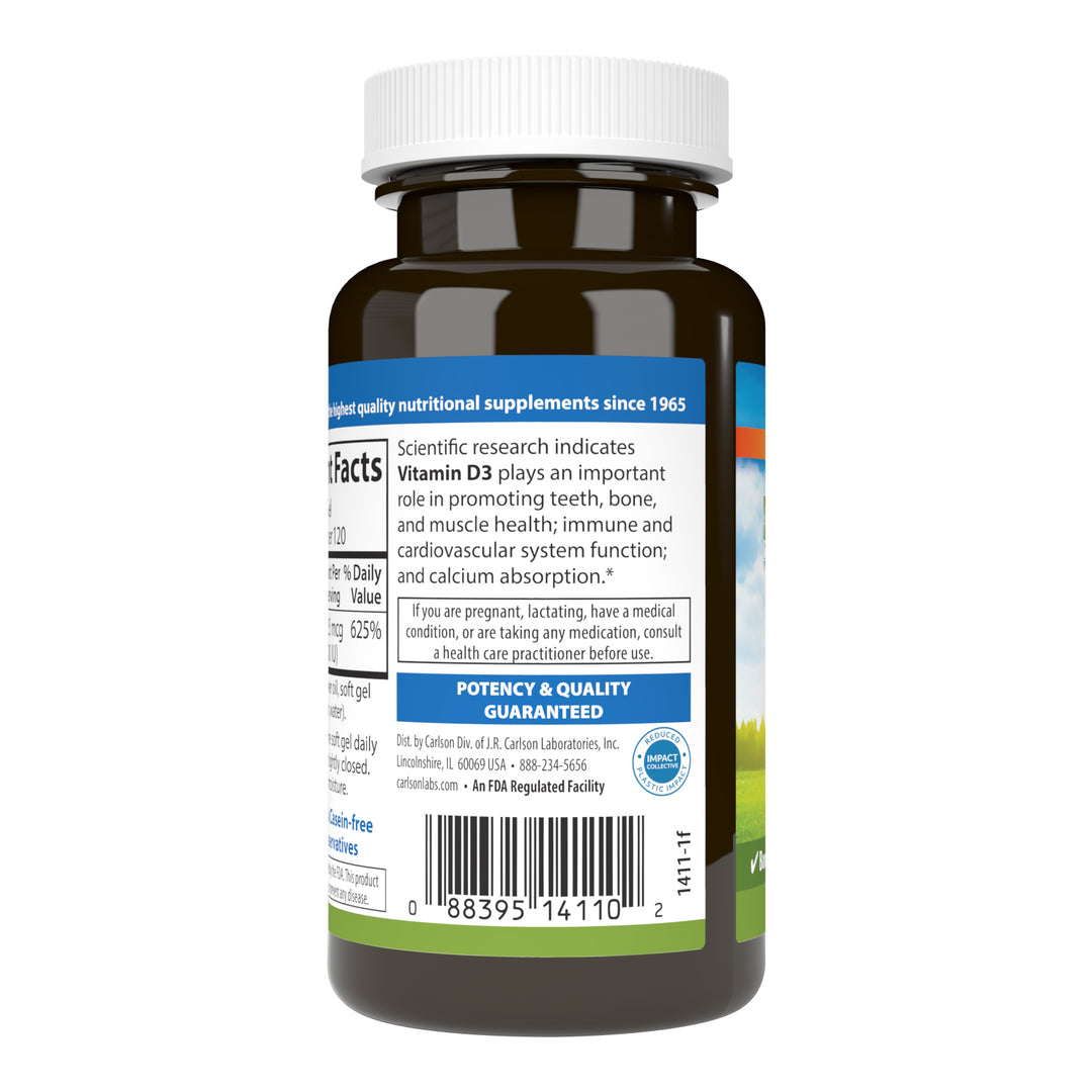 Vitamin D3 5,000 IU (125 mcg)