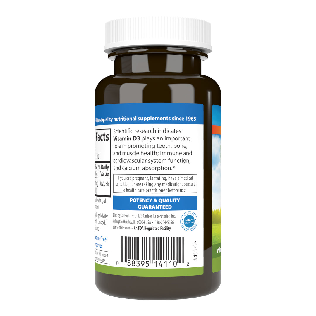 Vitamin D3 5,000 IU (125 mcg)