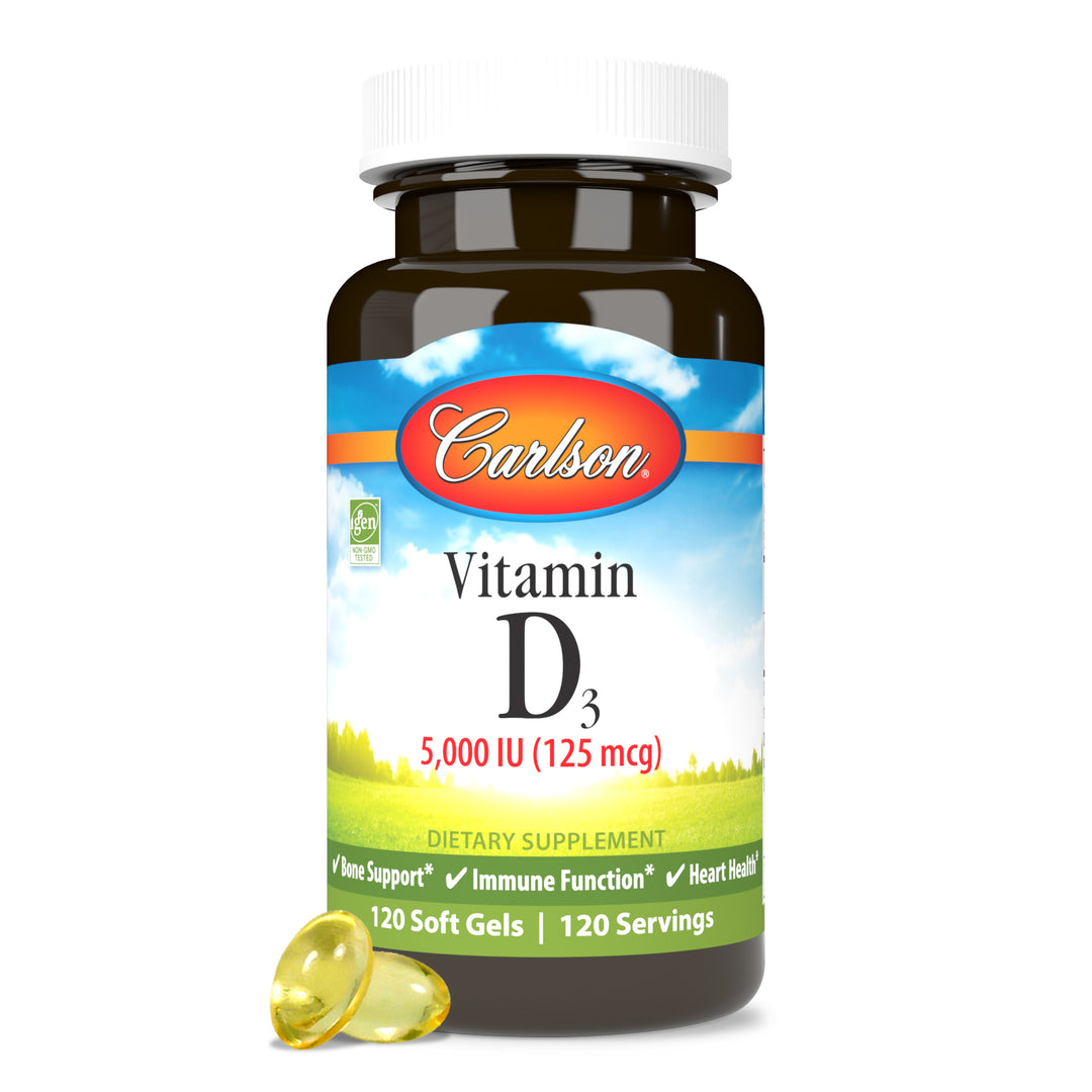 Vitamin D3 5,000 IU (125 mcg)