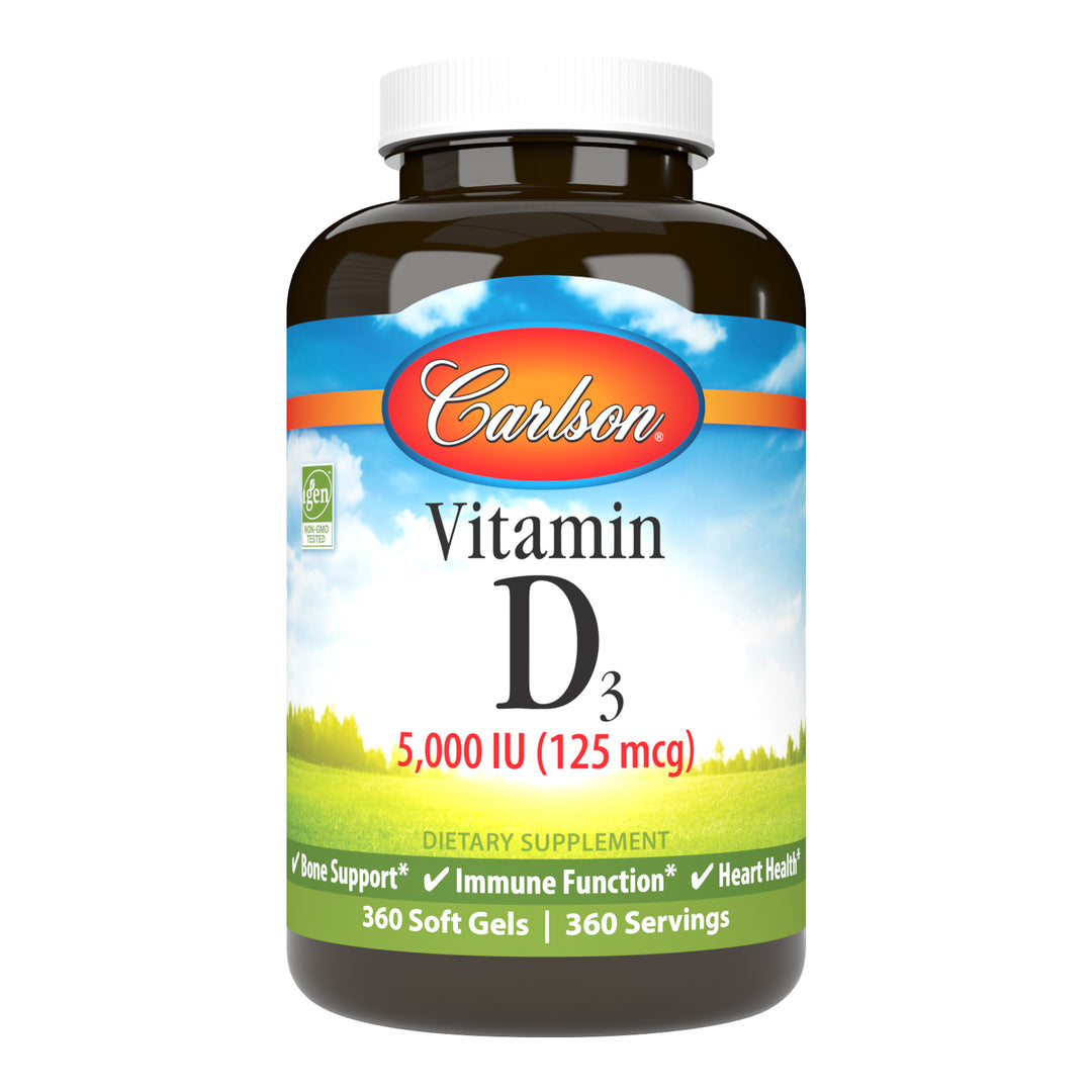 Vitamin D3 5,000 IU (125 mcg)