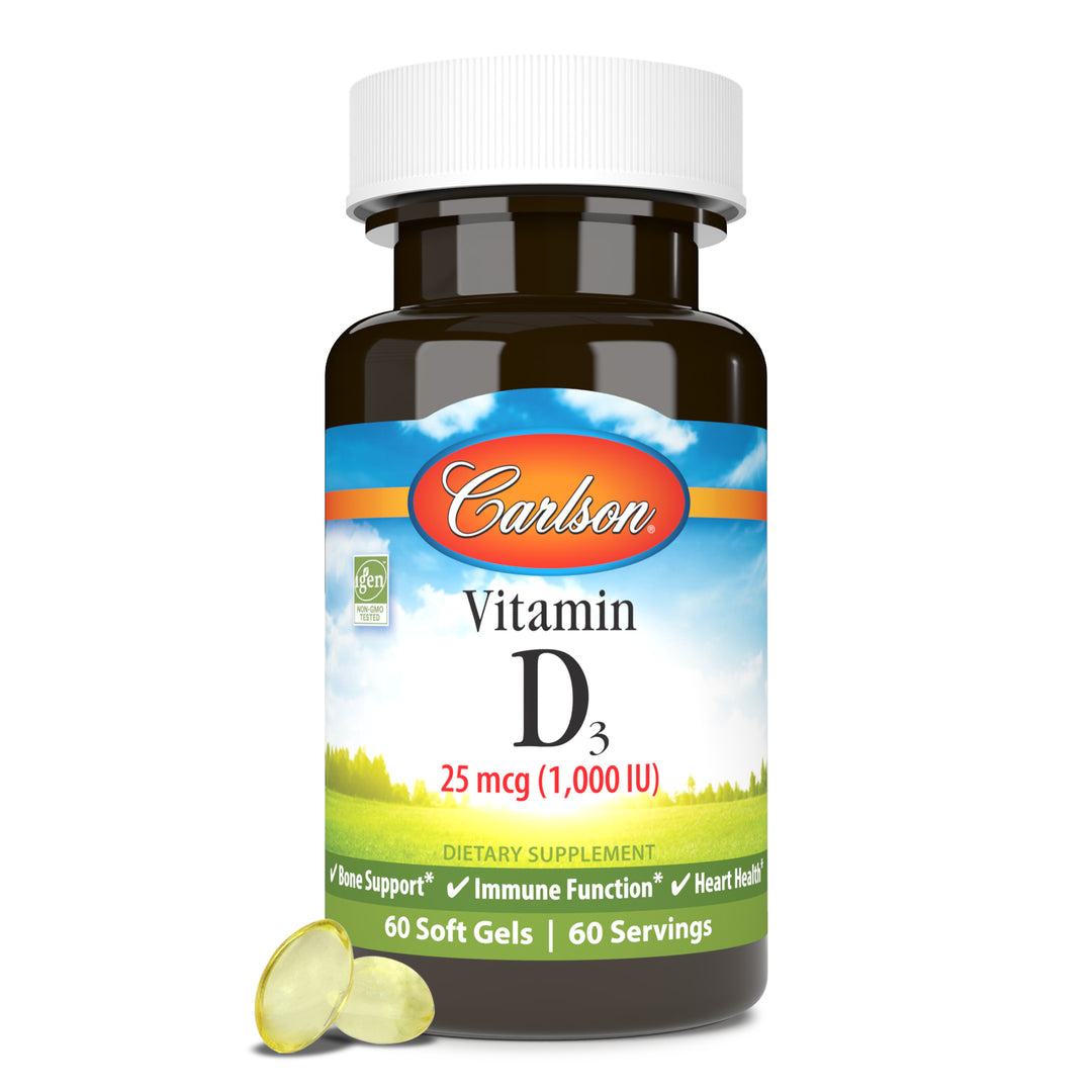 Vitamin D3 1,000 IU (25 mcg)