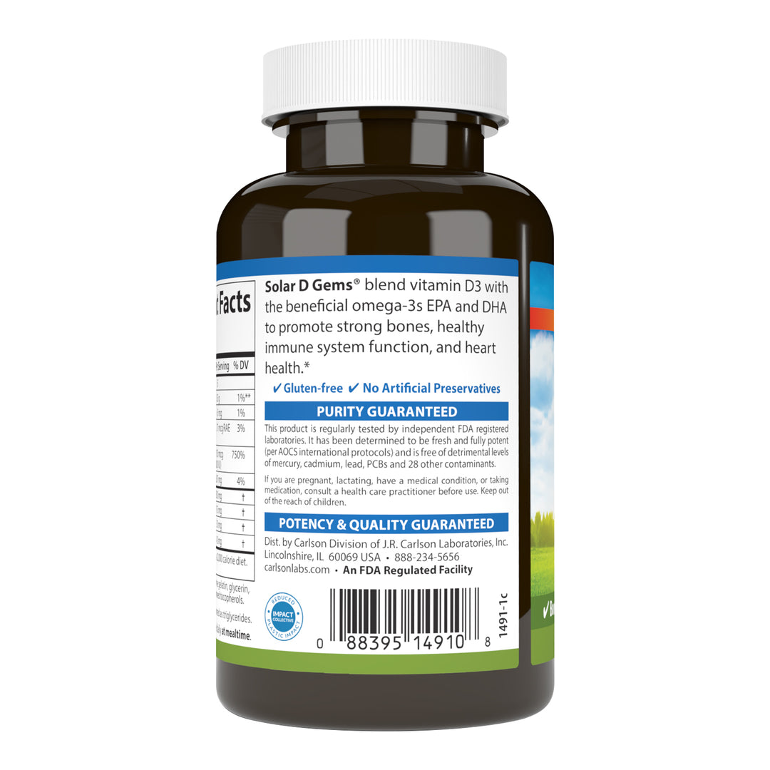 Solar D Gems® 6,000 IU (150 mcg)
