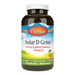 Solar D Gems® 6,000 IU (150 mcg)