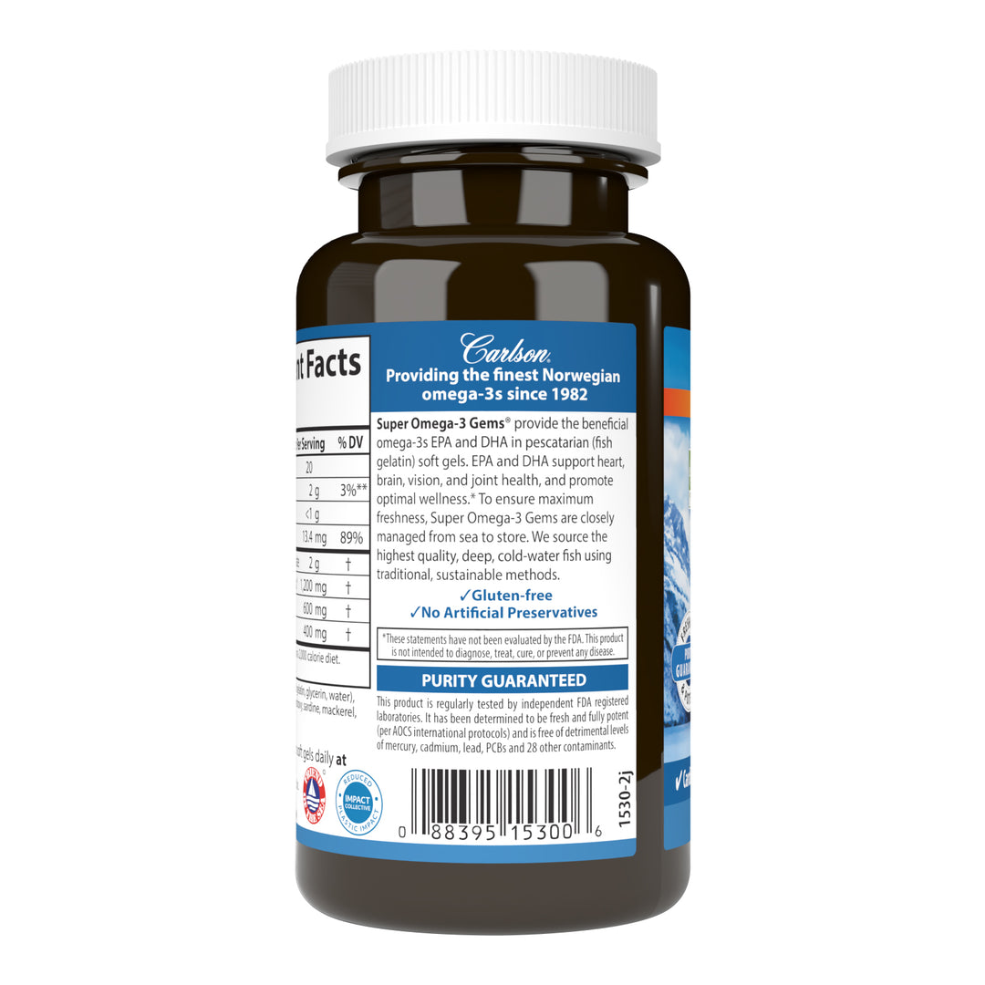 Super Omega-3 Gems®, Pescatarian