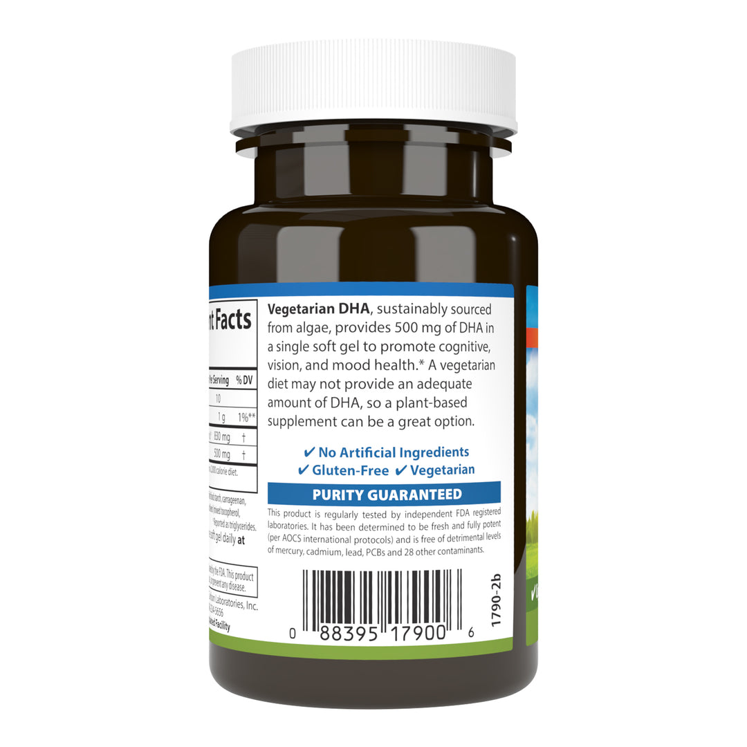 Vegetarian Plant-Based DHA