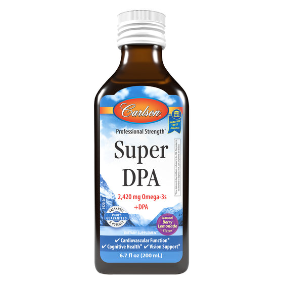 DPA is a long-chain omega-3, like the more well-known EPA and DHA. Until recently, it wasn't heavily studied, but emerging research shows DPA's benefits for cognitive function, mental well-being, and cardiovascular health, as well as helping to maintain healthy triglyceride levels already within normal range.