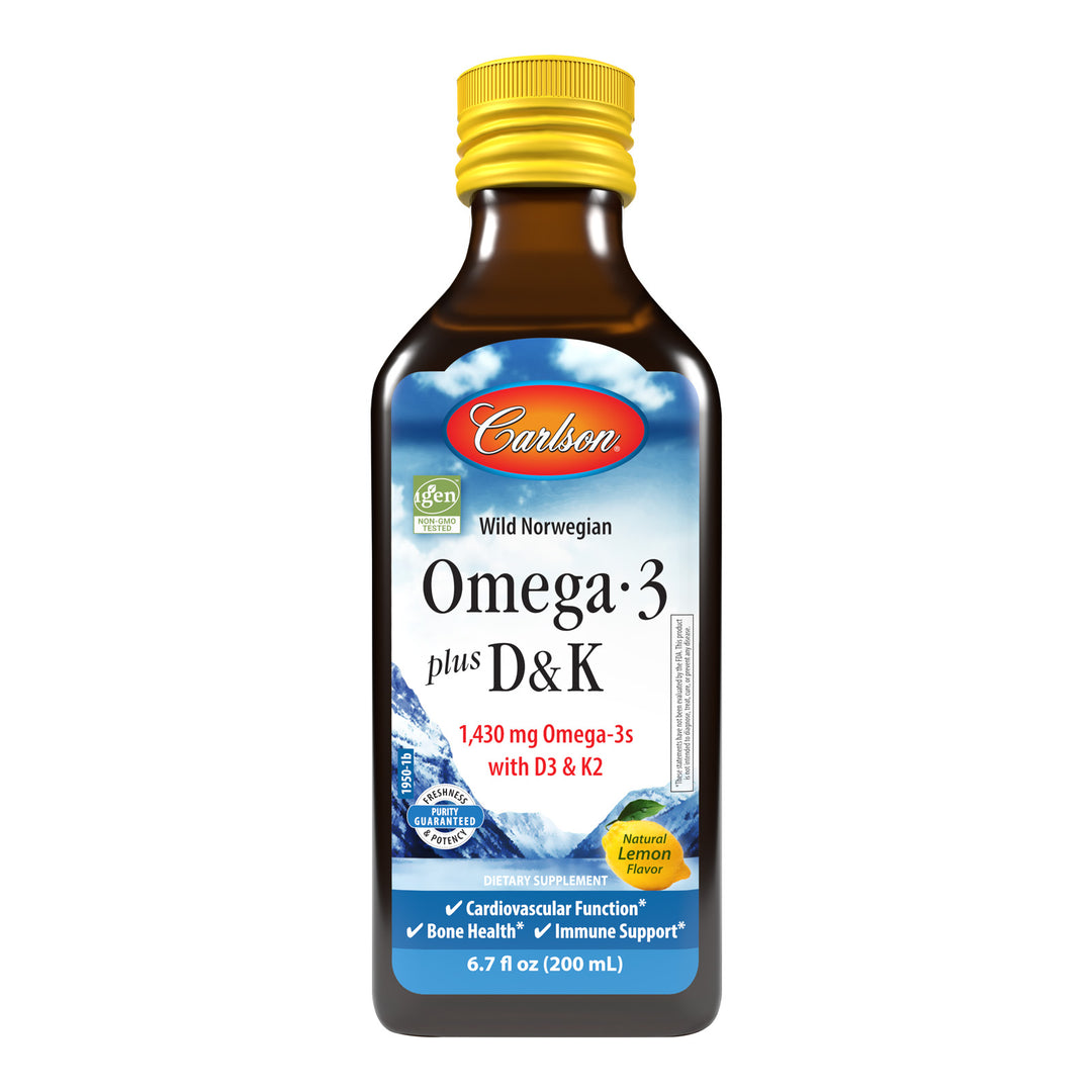Omega-3 + D & K