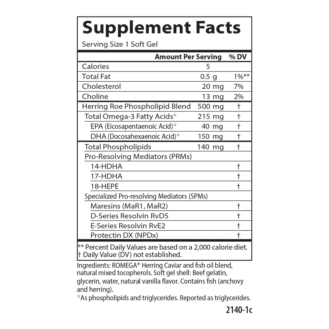 Omega-3s with SPMs