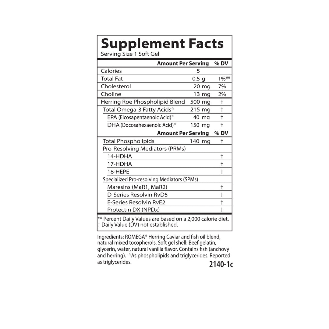 Omega-3s with SPMs