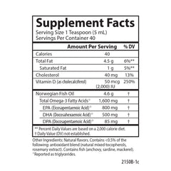 The Very Finest Fish Oil + D3