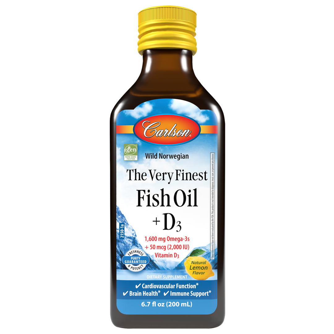 The Very Finest Fish Oil + D3