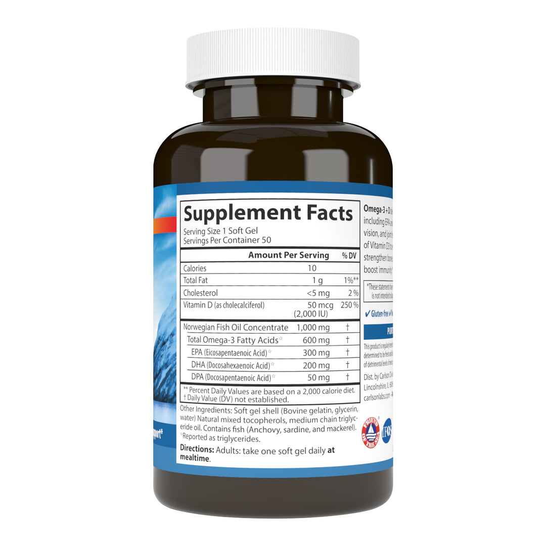 Omega-3 + D